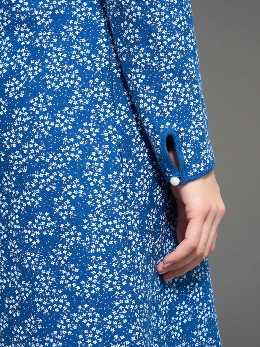 Camicia da notte a serafino in interlock di cotone - Fant. Set Sail - immagine 4