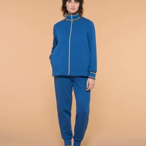 Tuta felpata collo alto in morbido misto cotone - Fant. Set Sail