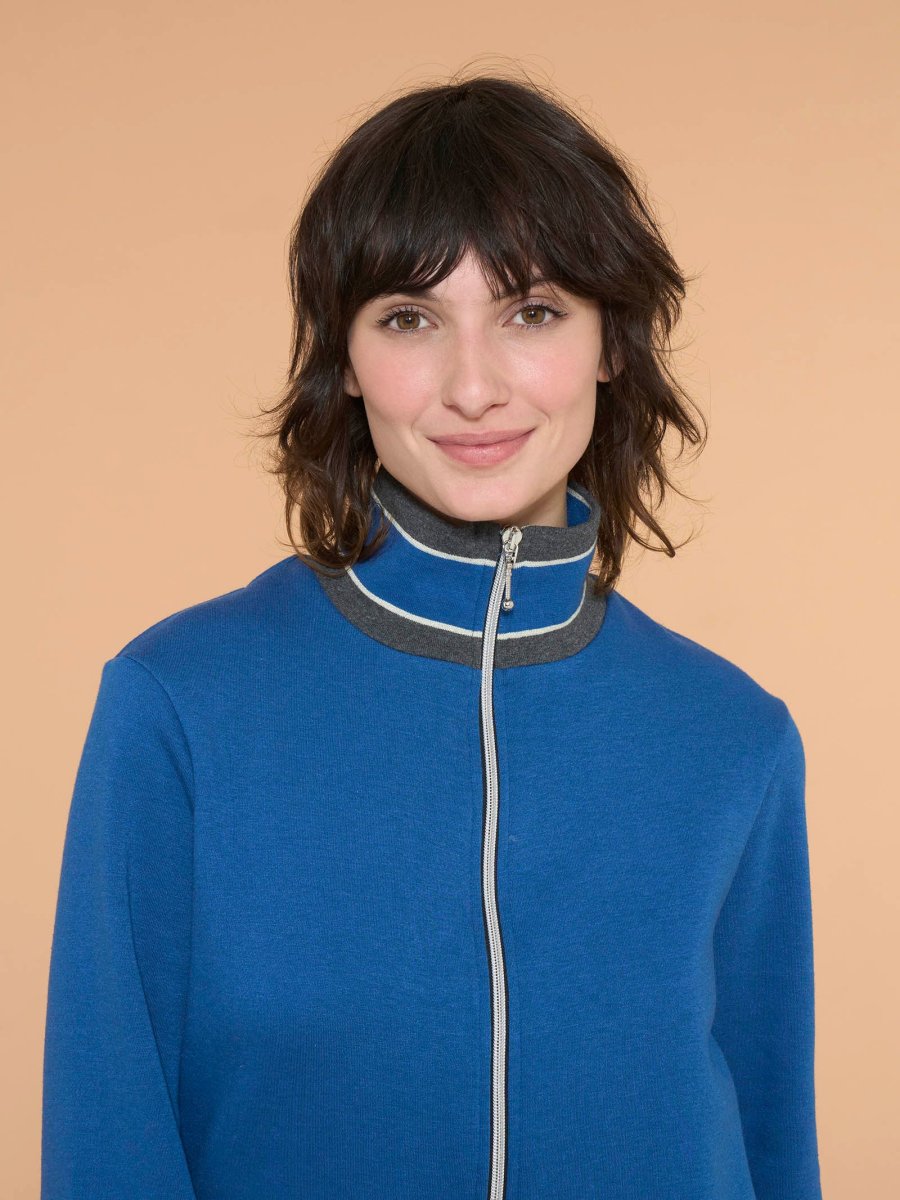 Tuta felpata collo alto in morbido misto cotone - Fant. Set Sail - immagine 4