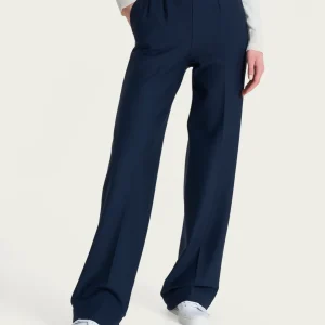 Pantalone ampio con tasche in Compact - Persia