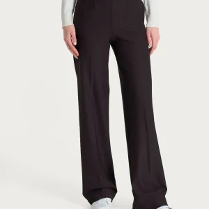 Pantalone ampio con tasche in Compact - Chocolate Torte