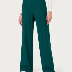 Pantalone ampio con tasche in Compact - Rain Forest