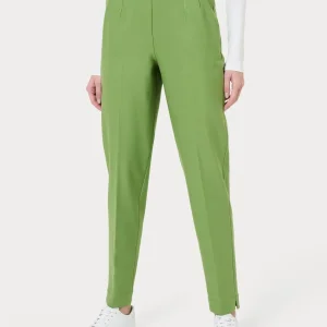 Pantalone a carota con tasche in tessuto Compact - Piquant Green