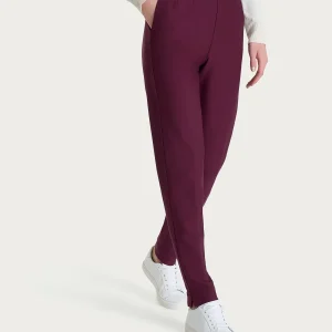 Pantalone a carota con tasche in tessuto Compact - Fig