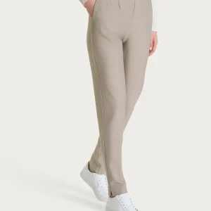 Pantalone a carota con tasche in tessuto Compact - String