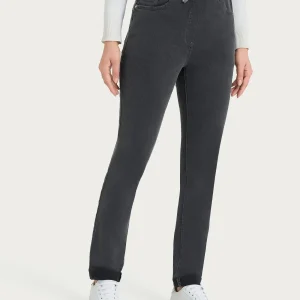 Jeans 5 tasche in Super Denim - Ferro