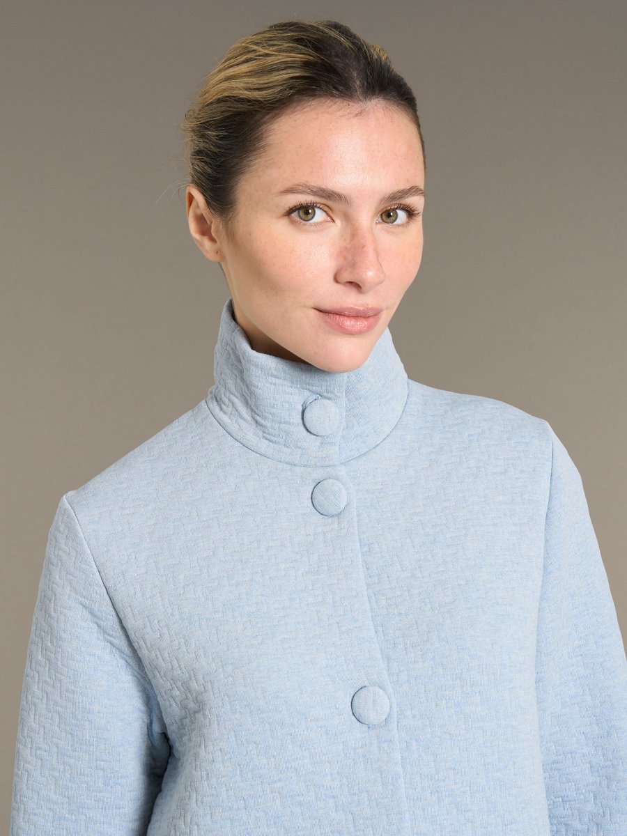 Vestaglia lunga con bottoni in trapuntino - Giove - immagine 4