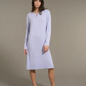 Camicia da notte lunga in interlock micromodal - Bucaneve