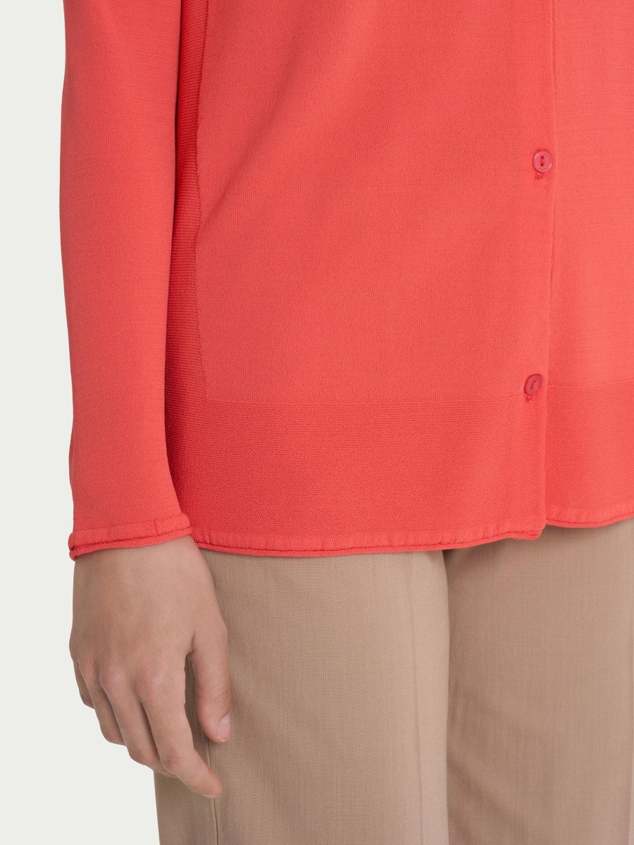 Cardigan aperto con bottoni in Crêpe - Dubarry - immagine 4