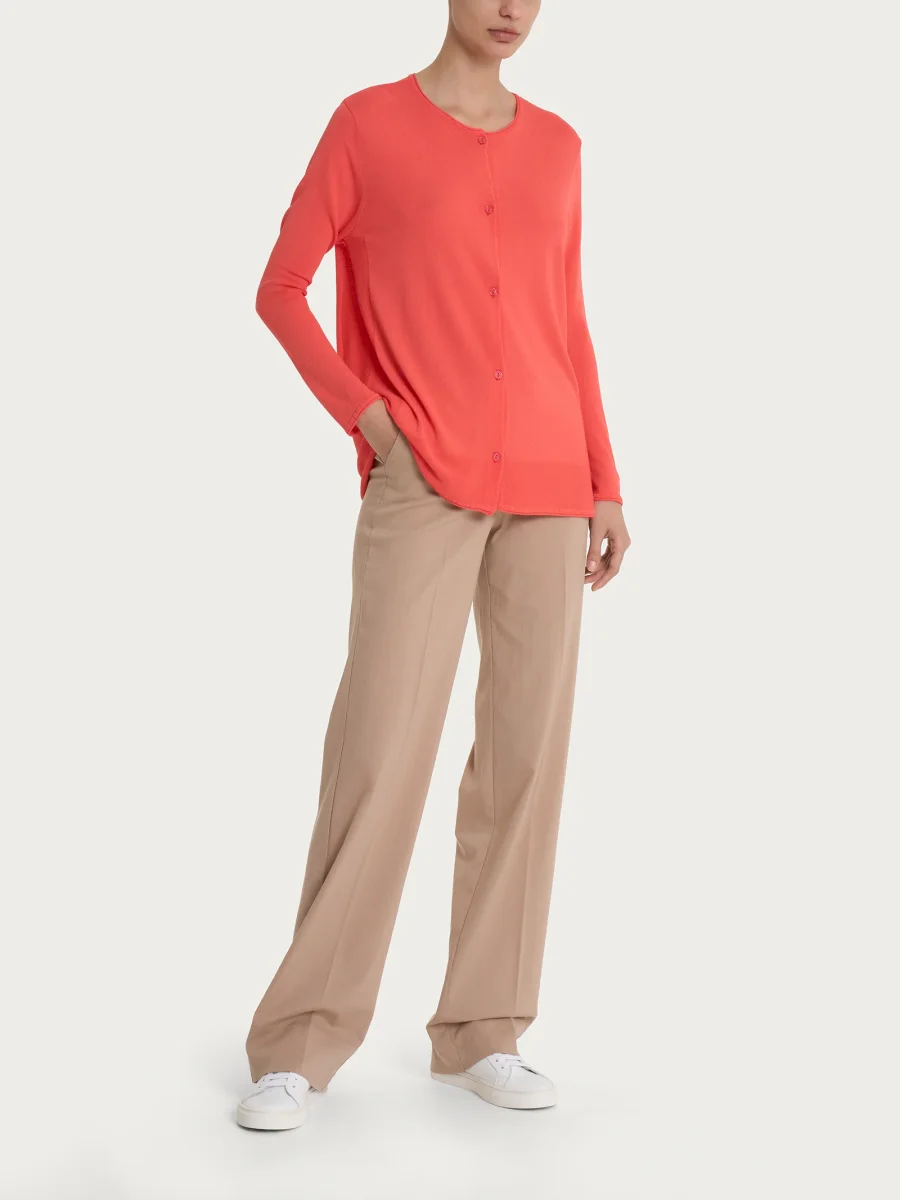 Cardigan aperto con bottoni in Crêpe - Dubarry - immagine 5