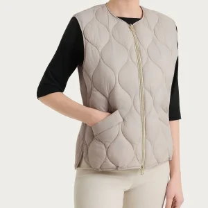 Piumino Smanicato Onion Quilt - Crockery