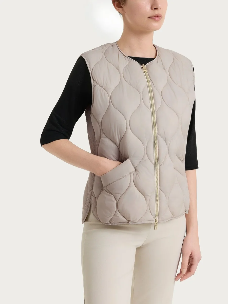 Piumino Smanicato Onion Quilt - Crockery