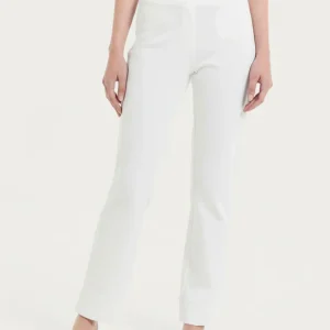 beYOUtiful Homewear – Leggings a gamba dritta in maglia denim - Bianco