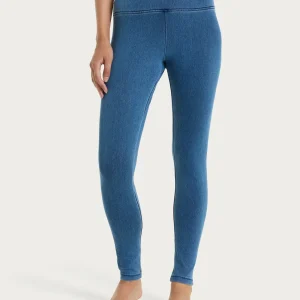 beYOUtiful Homewear – Leggings in maglia denim - Jeans