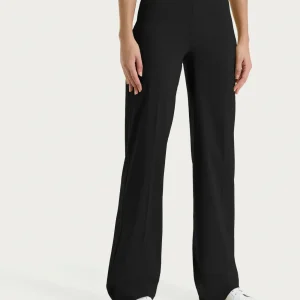 Pantalone ampio in Super Fresh - Nero