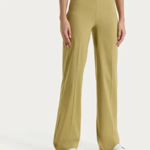 Pantalone ampio in Super Fresh - Khaki
