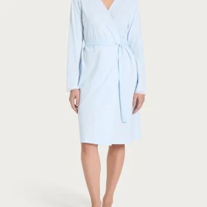 Vestaglia a manica lunga con fascetta in Jersey di Cotone - Ice Water