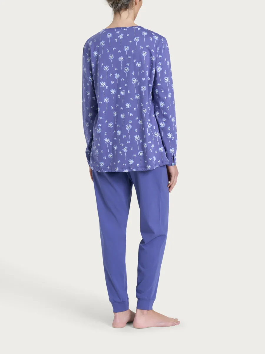 Pigiama serafino con arricciatura in Jersey di cotone 54-60 - Fant. Marlin - immagine 3