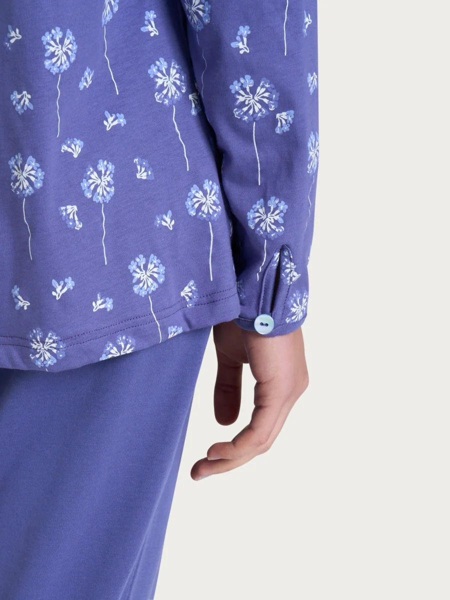 Pigiama serafino con arricciatura in Jersey di cotone 54-60 - Fant. Marlin - immagine 4