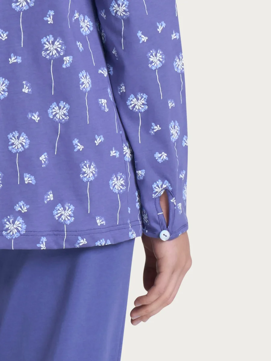 Pigiama aperto con arricciatura in Jersey di Cotone 40-52 - Fant. Marlin - immagine 5