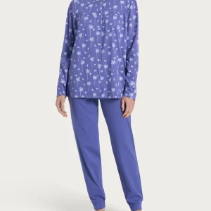 Pigiama aperto con arricciatura in Jersey di Cotone 54-60 - Fant. Marlin