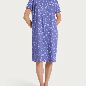 Camicia da notte aperta con arricciatura in Jersey di cotone 54-60 - Fant. Marlin