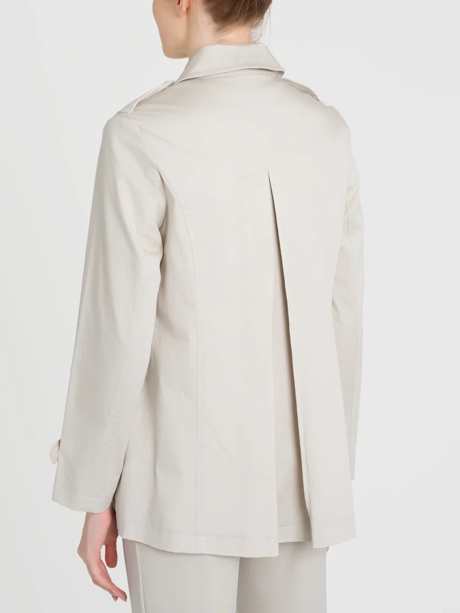 Trench in Satin Power WR - Champignon - immagine 3