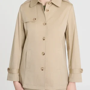 Trench in Satin Power WR - Irish Cream