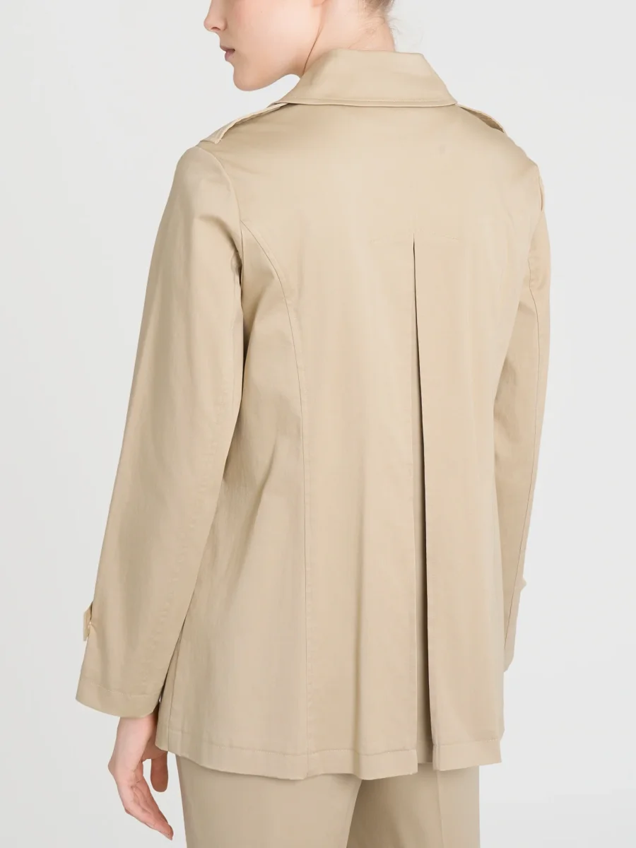 Trench in Satin Power WR - Irish Cream - immagine 3