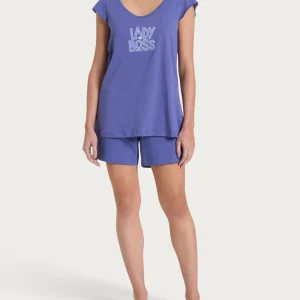 Pigiama corto con grafiche in Jersey di cotone - Fant. Marlin