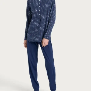 Pigiama serafino a fantasia in Jersey di cotone - Fant. Naval Academy