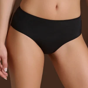 beYOUtiful - Slip alto in Microfibra Compact - Nero Bipack