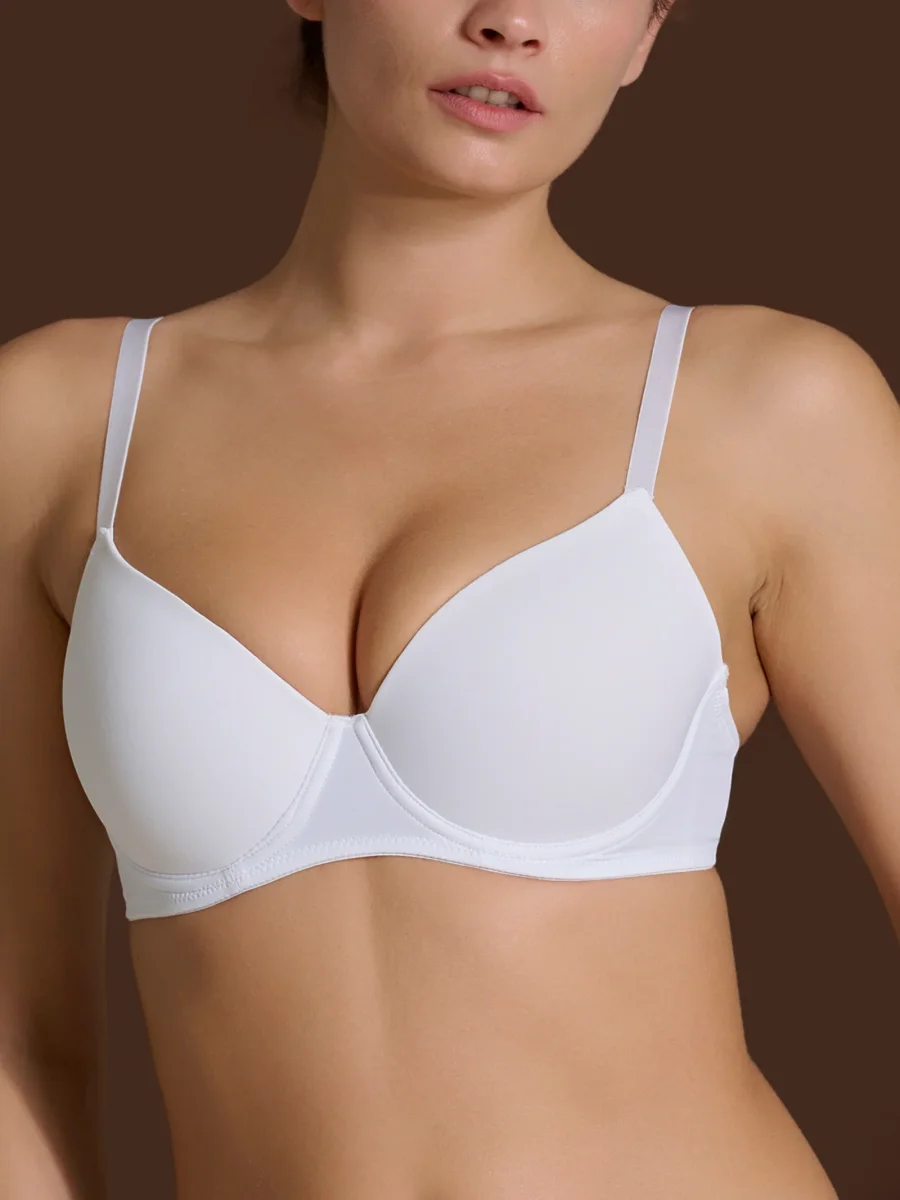 beYOUtiful - Reggiseno balconette imbottito in Microfibra Compact - B.co Bipack - immagine 2