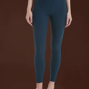 beYOUtiful Homewear – Leggings in cotone elasticizzato  - Bleu