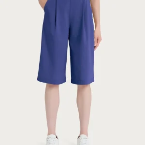 Bermuda con tasche in Super Natural - Skipper Blue