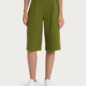 Bermuda con tasche in Super Natural - Sphagnum