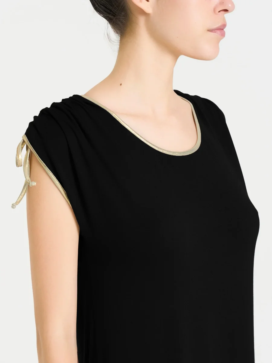 Abito con laccetti in Viscosa Summer - Fant.Nero - immagine 4