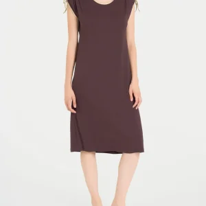 Abito con laccetti in Viscosa Summer - Fant. Chicory Coffee