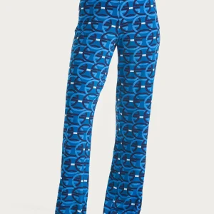 Pantalone ampio con geometric pattern in Viscosa Summer - Fant.Copiativo