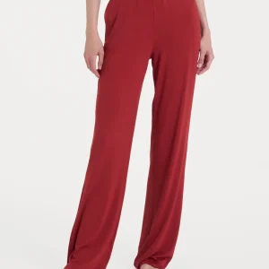 Pantalone ampio tinta unita in Viscosa Summer - Brandy Snifter