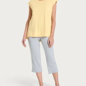 Pigiama tinta unita a pinocchietto in Jersey di cotone - Fant. Impala