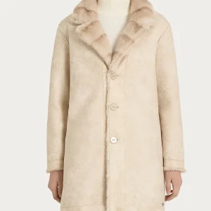 Cappotto con revers double-face in Vegan Fur - Fant.Champignon