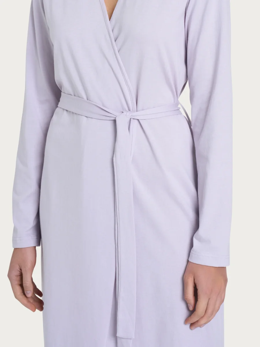 Vestaglia al ginocchio in Jersey di cotone - Thistle - immagine 4