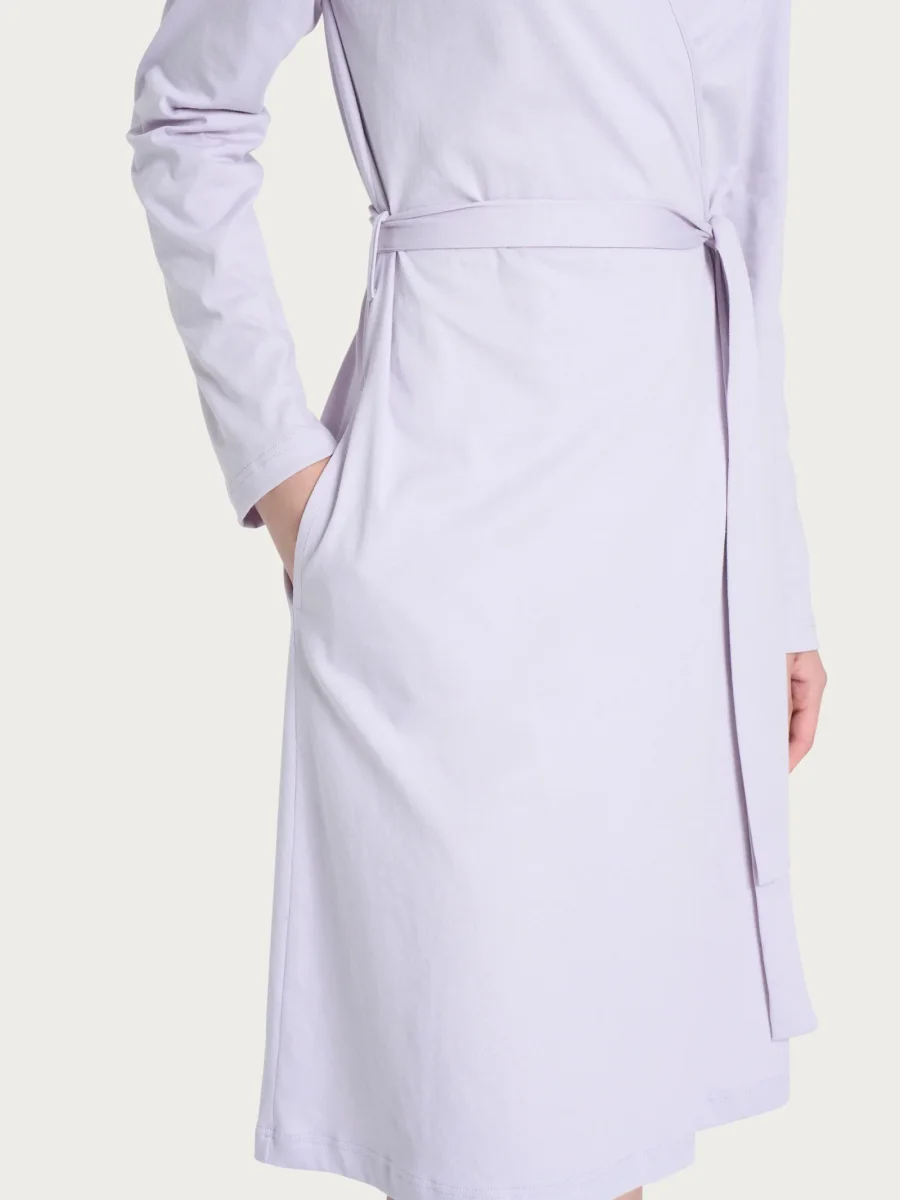 Vestaglia al ginocchio in Jersey di cotone - Thistle - immagine 5