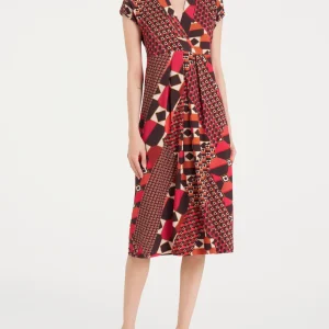 Abito lungo con incrocio in Viscosa Summer - Fant. Spice Route