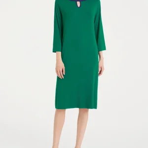 Abito con scollo a goccia in Viscosa Summer  - Fant. Bayou