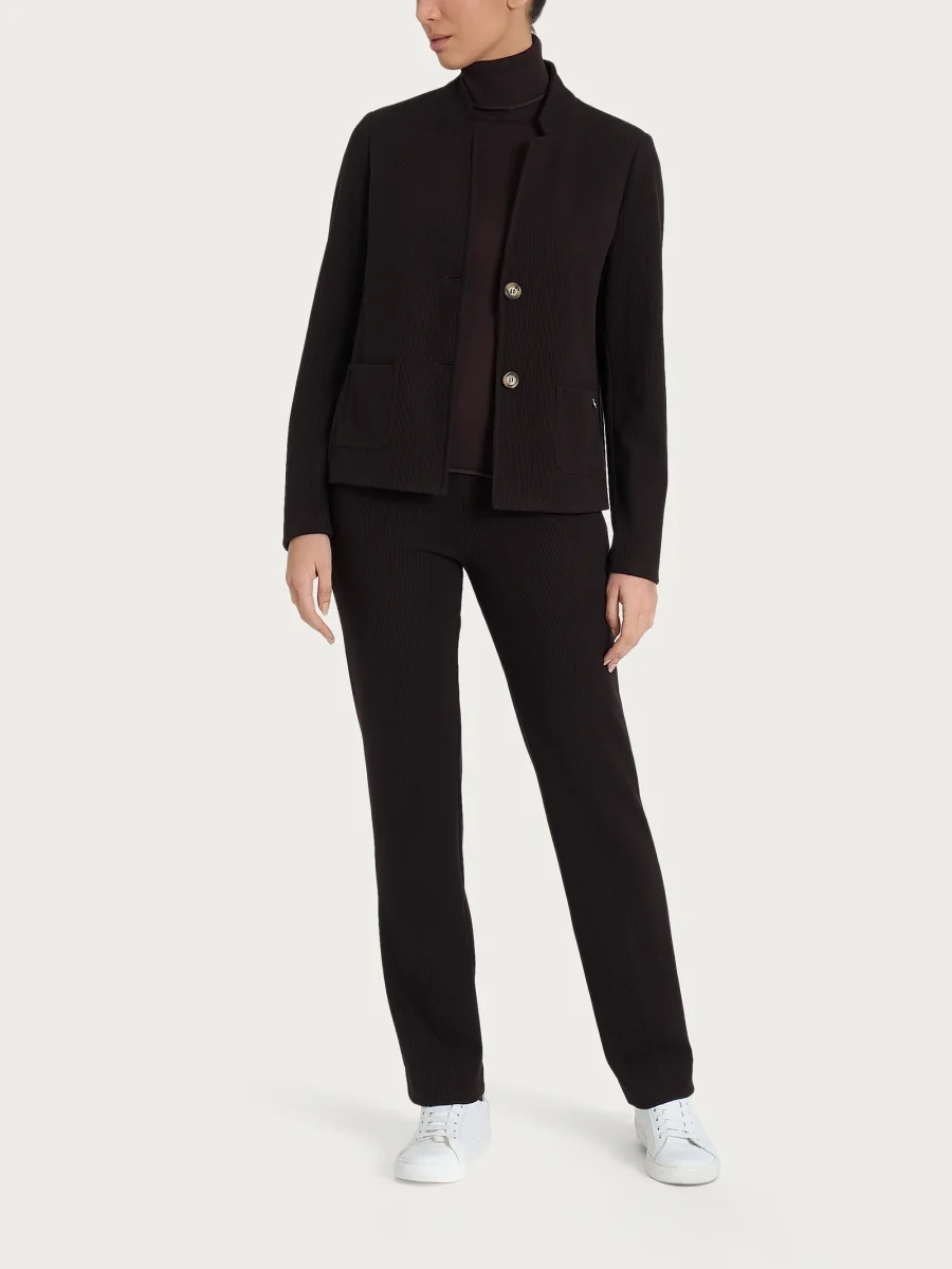 Blazer corto in Velvet - Chocolate Torte - immagine 5