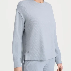 Felpa girocollo in Velvet  - Ultimate Gray