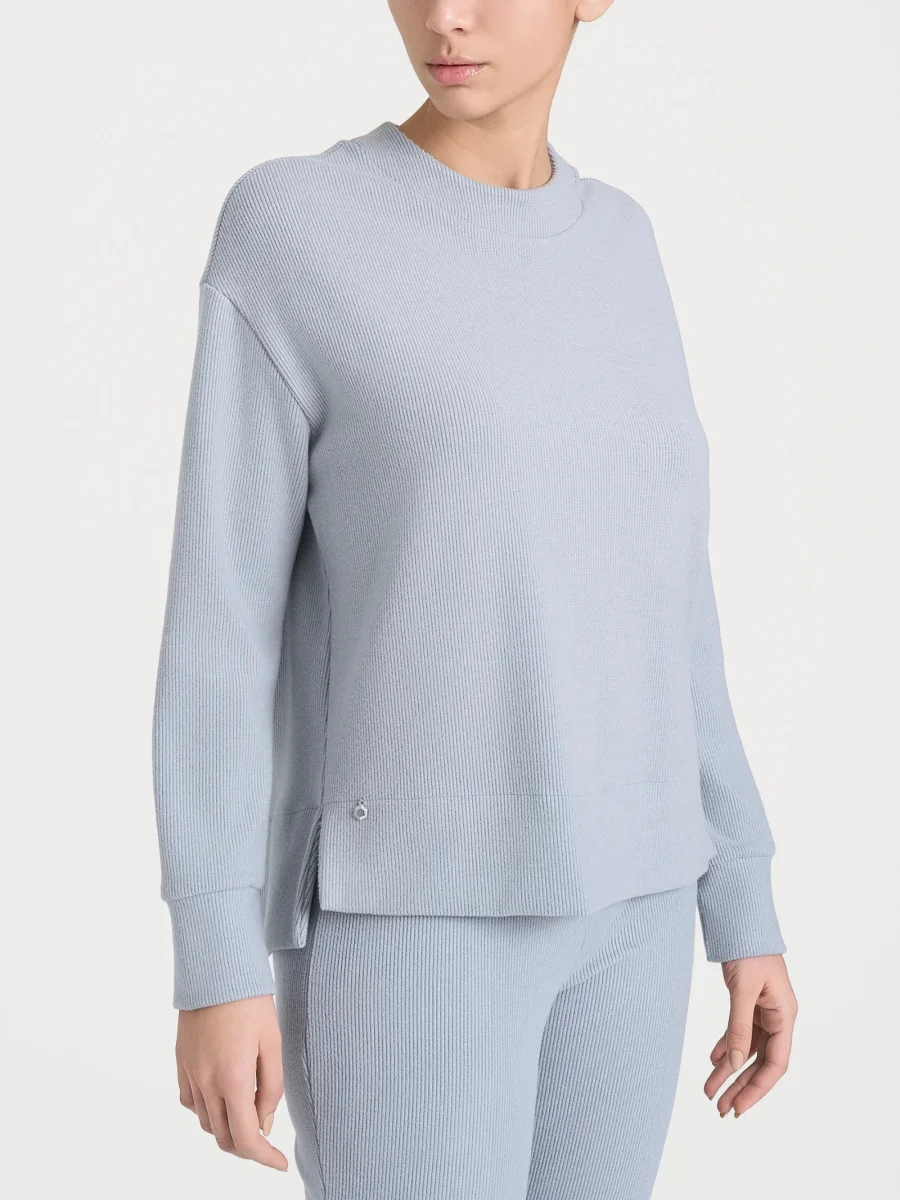 Felpa girocollo in Velvet - Ultimate Gray - immagine 2