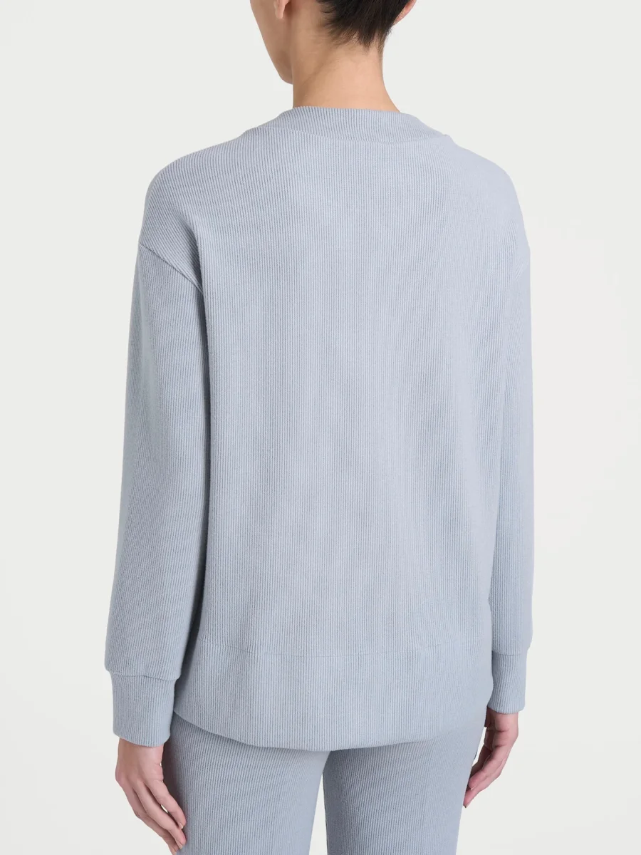 Felpa girocollo in Velvet - Ultimate Gray - immagine 3